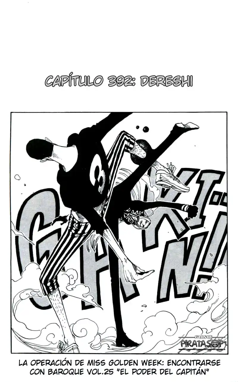 ONE PIECE Capitulo 392 página 1