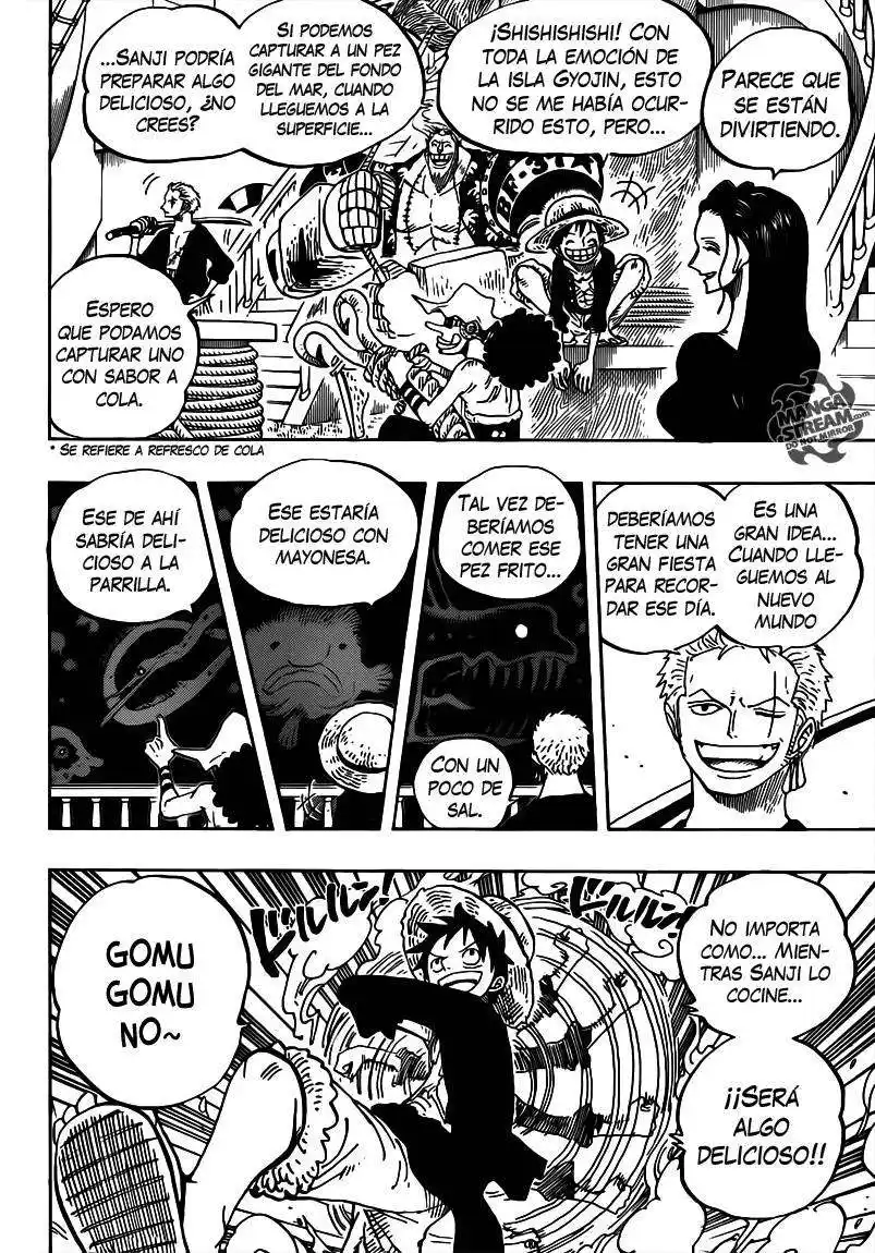 ONE PIECE Capitulo 654 página 4