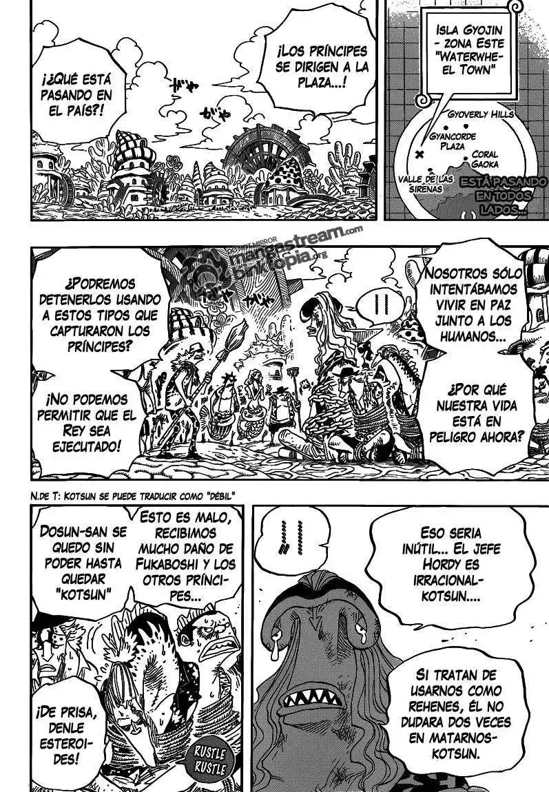 ONE PIECE Capitulo 630 página 3