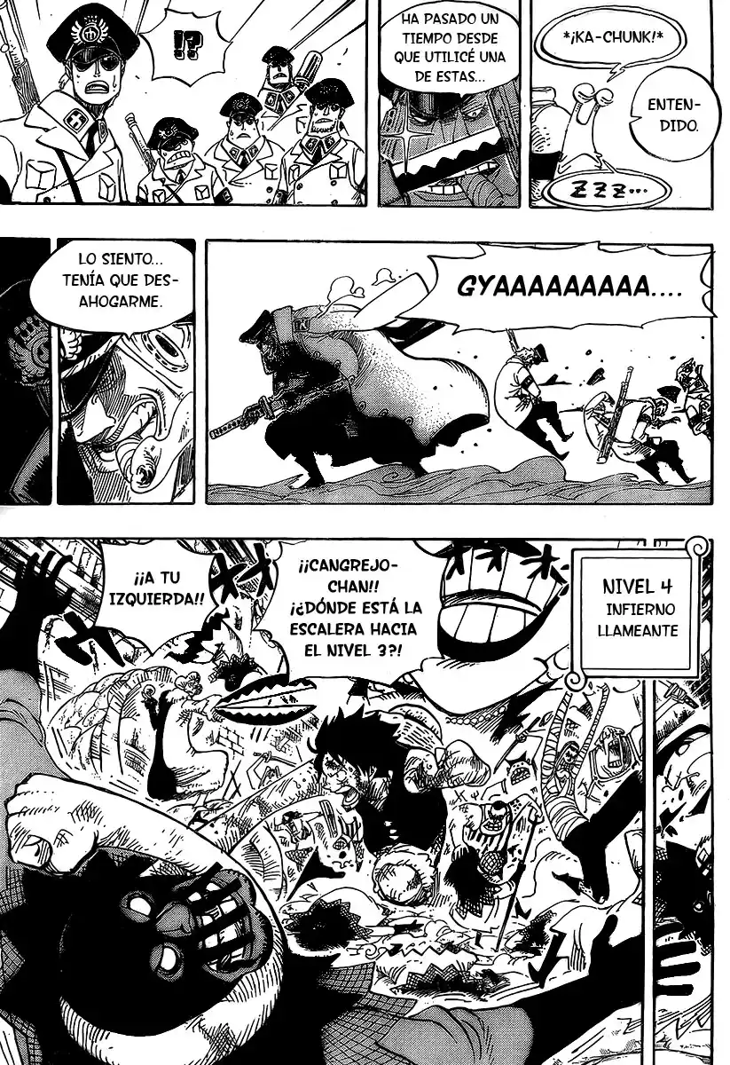 ONE PIECE Capitulo 542 página 10