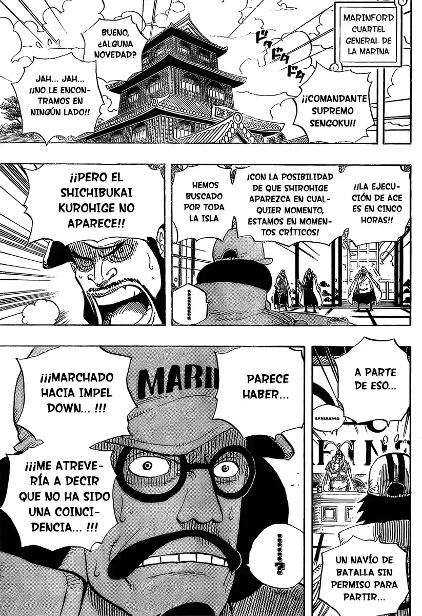 ONE PIECE Capitulo 542 página 3