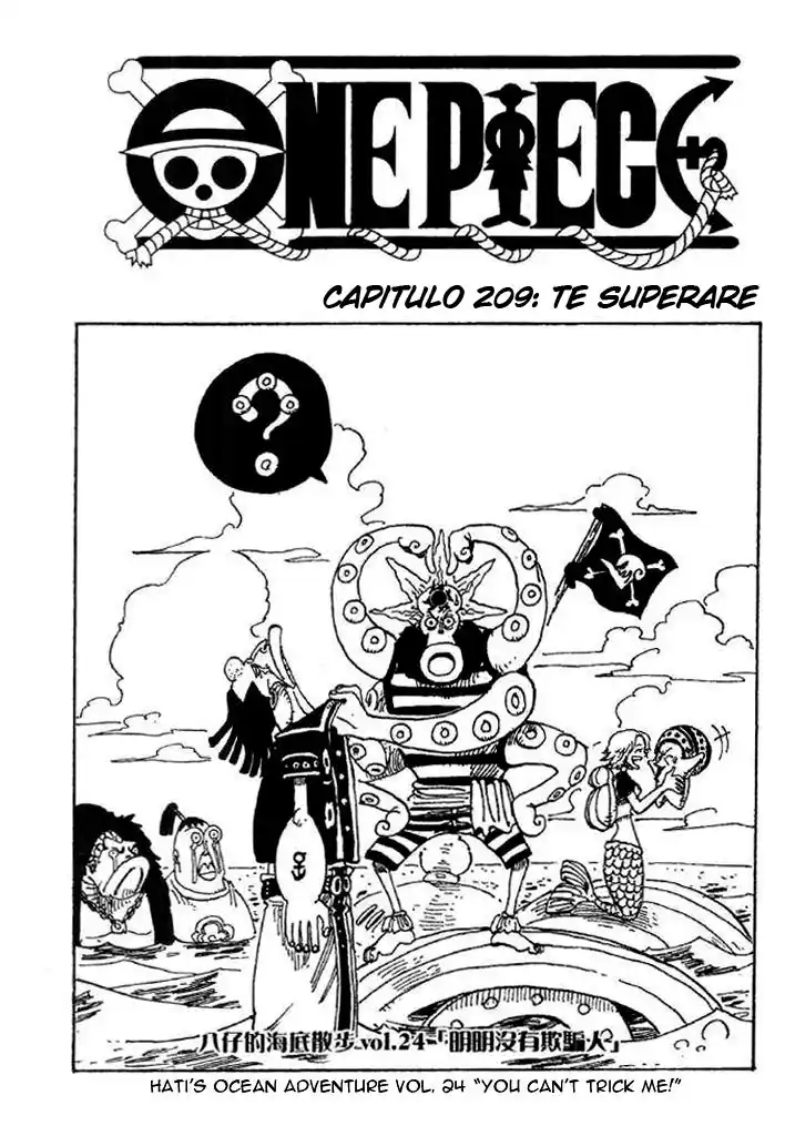 ONE PIECE Capitulo 209 página 1