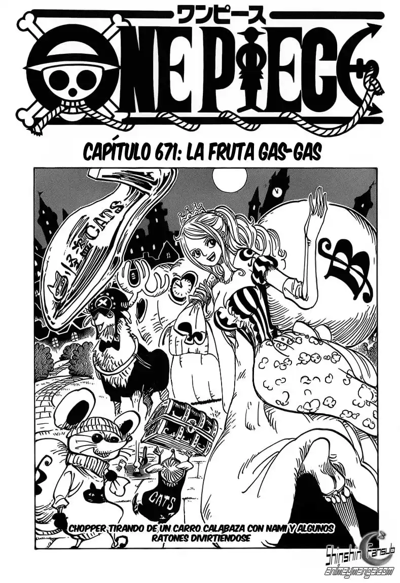 ONE PIECE Capitulo 671 página 1