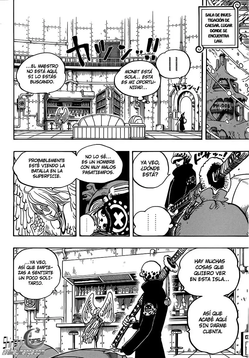 ONE PIECE Capitulo 671 página 4