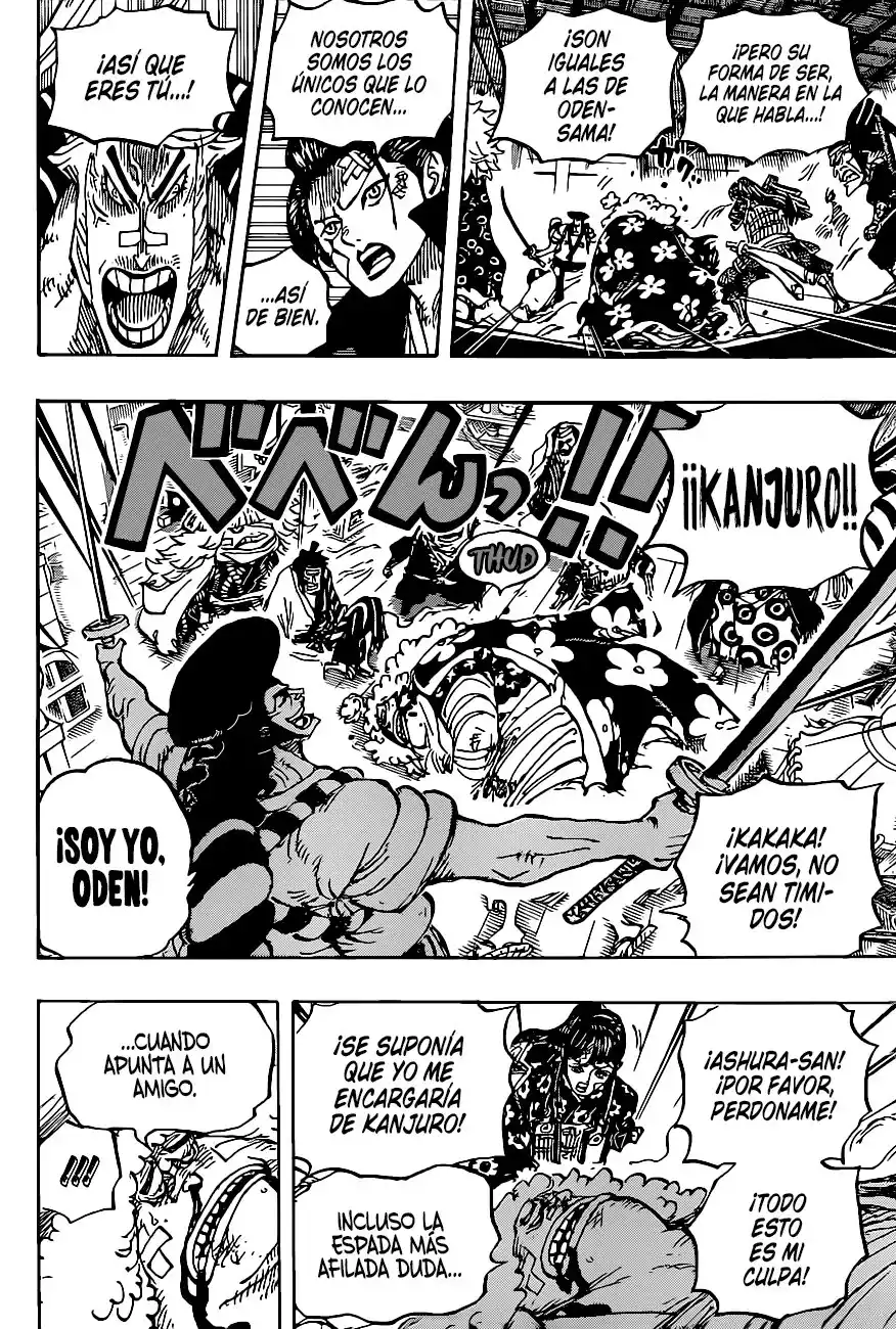 ONE PIECE Capitulo 1008 página 6