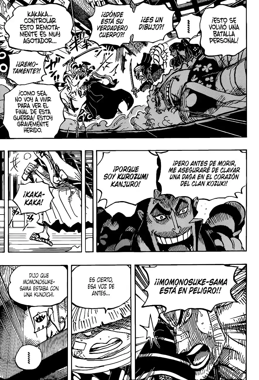 ONE PIECE Capitulo 1008 página 7