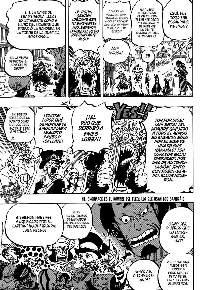 ONE PIECE Capitulo 746 página 6