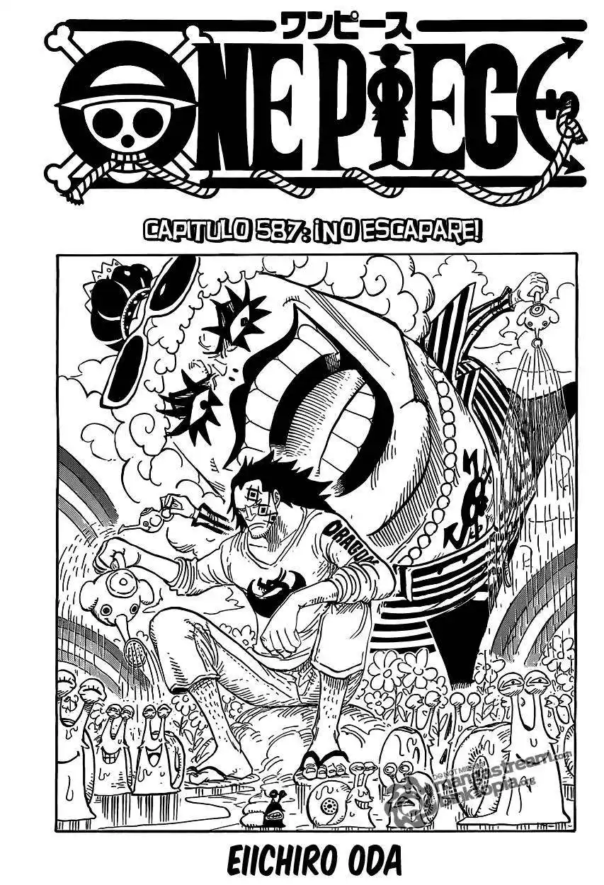 ONE PIECE Capitulo 587 página 2