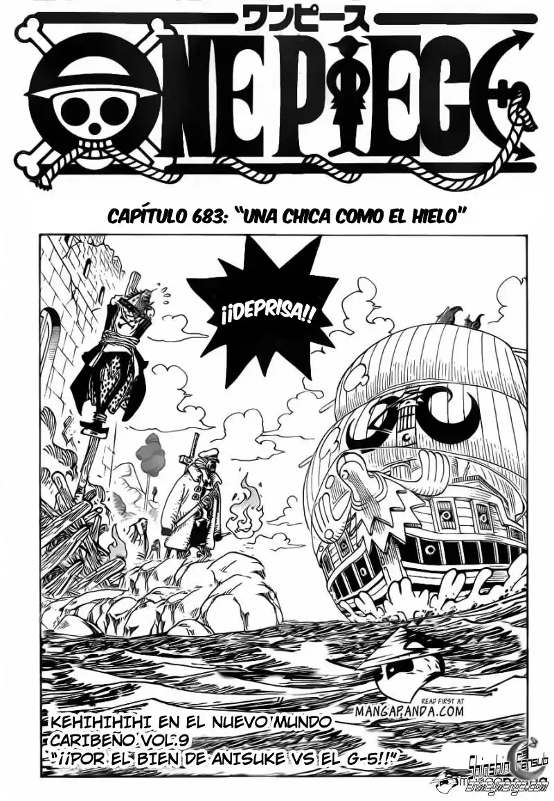 ONE PIECE Capitulo 683 página 1