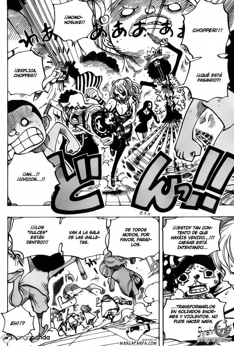 ONE PIECE Capitulo 683 página 10