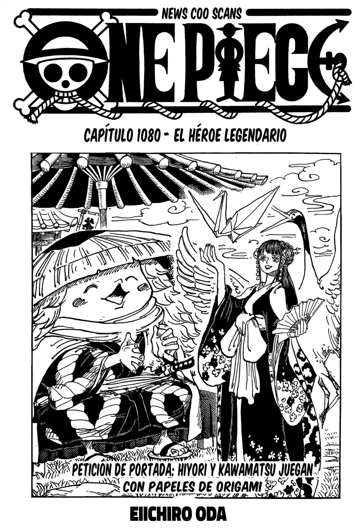 ONE PIECE Capitulo 1080: "El Héroe Legendario" página 2