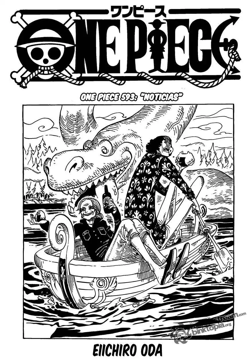 ONE PIECE Capitulo 593 página 2