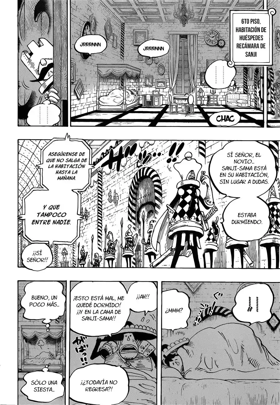 ONE PIECE Capitulo 854: ¡¿Qué rayos estoy haciendo?! página 11