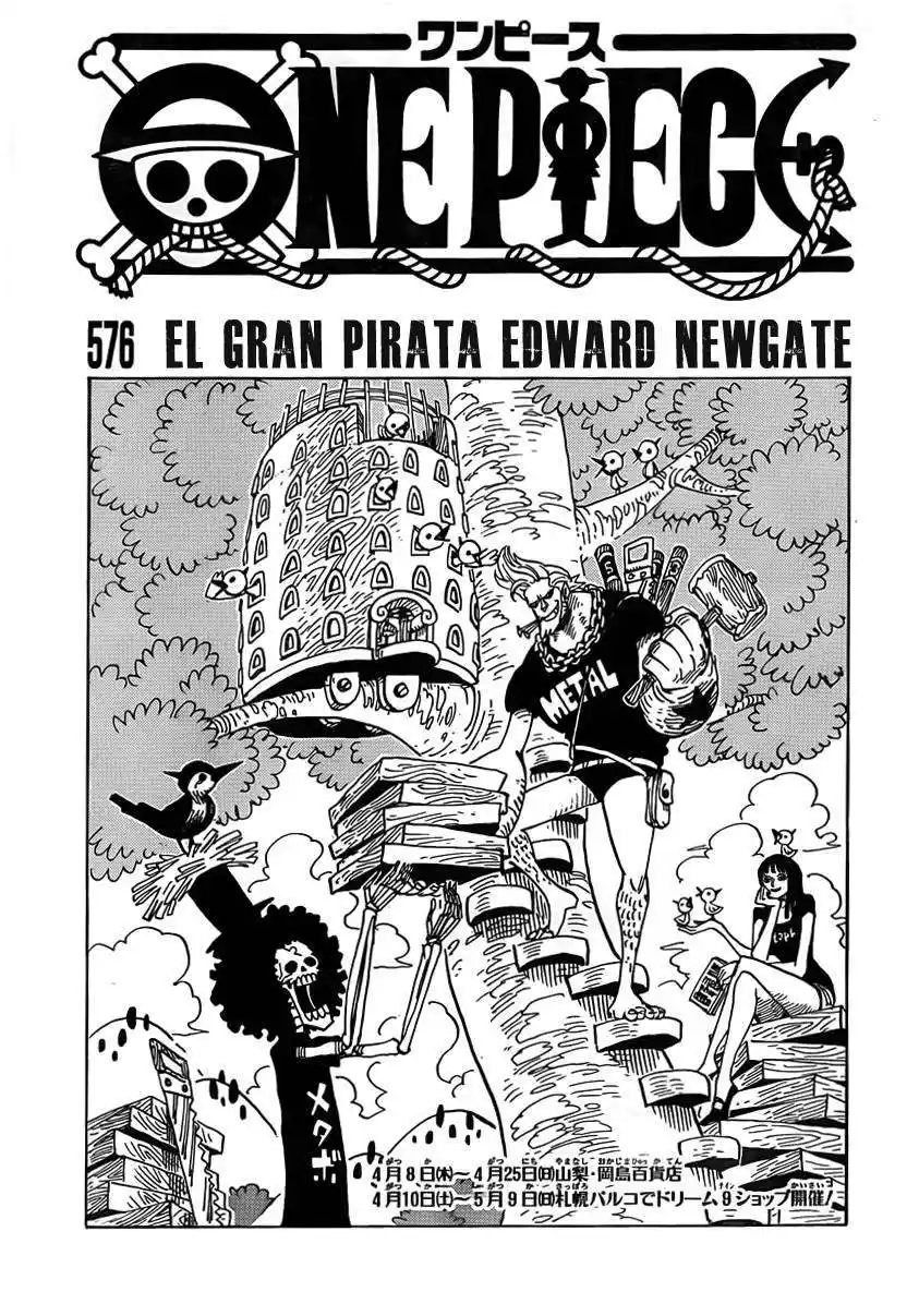 ONE PIECE Capitulo 576 página 1