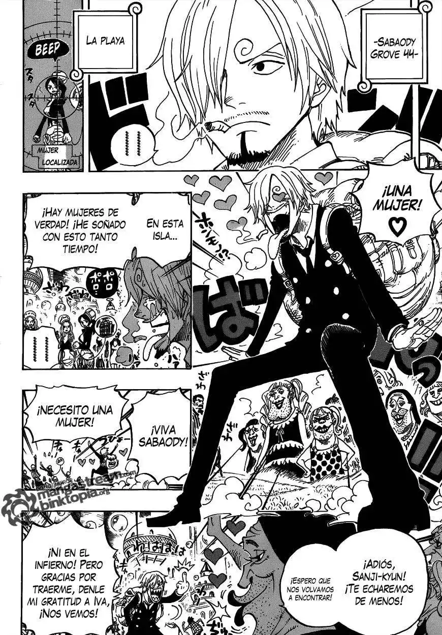 ONE PIECE Capitulo 598 página 10