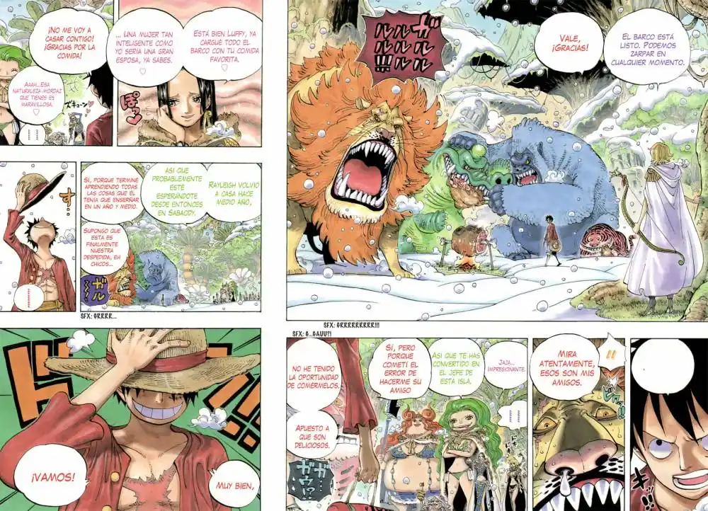 ONE PIECE Capitulo 598 página 5