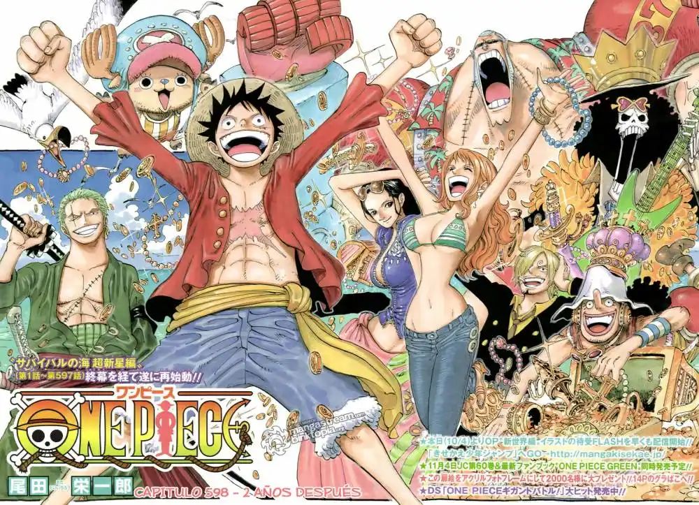 ONE PIECE Capitulo 598 página 6