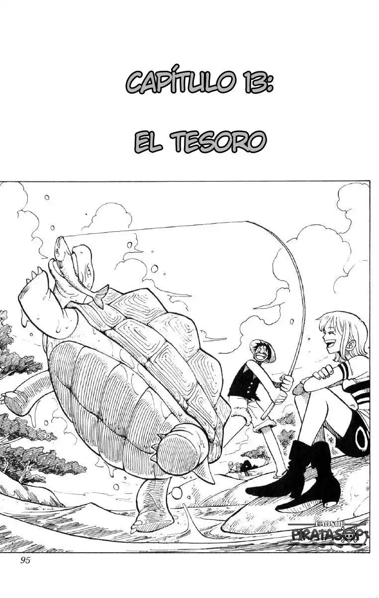 ONE PIECE Capitulo 13: "Tesoro" página 1