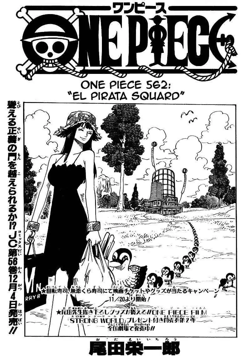 ONE PIECE Capitulo 562 página 1