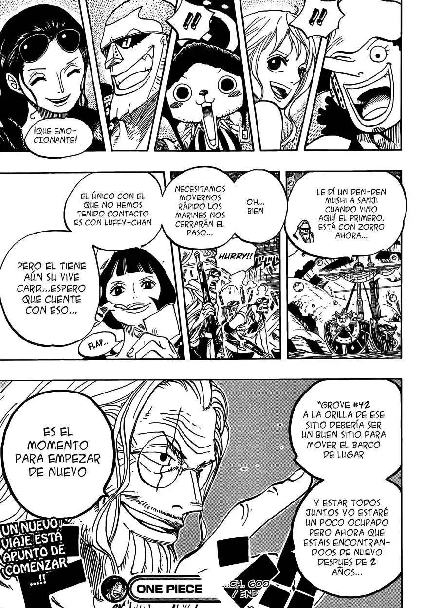 ONE PIECE Capitulo 600 página 19