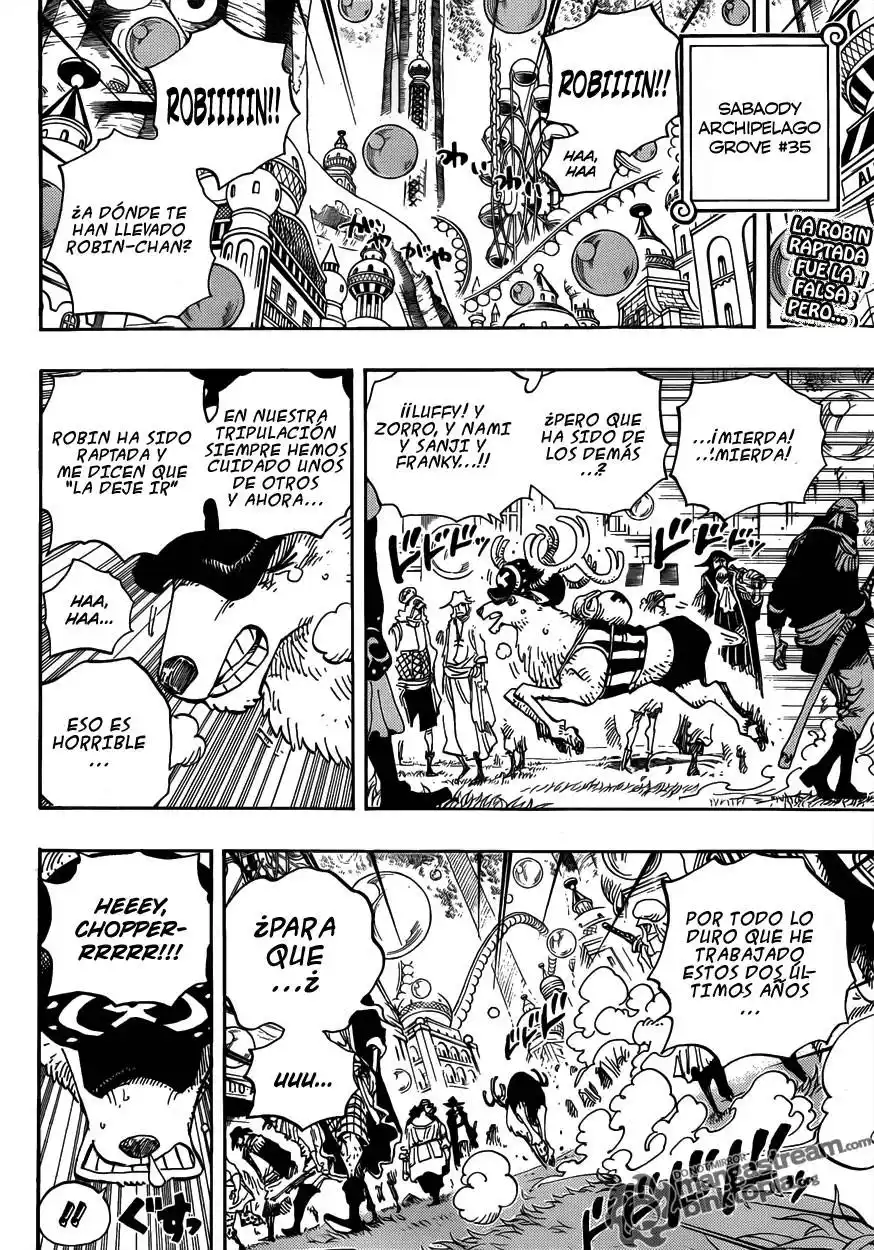 ONE PIECE Capitulo 600 página 3