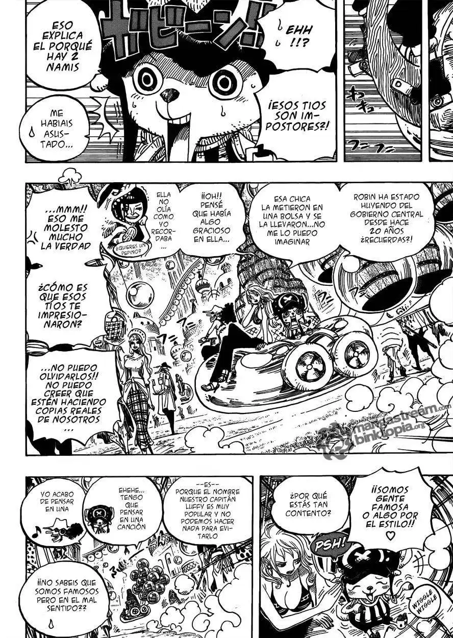 ONE PIECE Capitulo 600 página 5