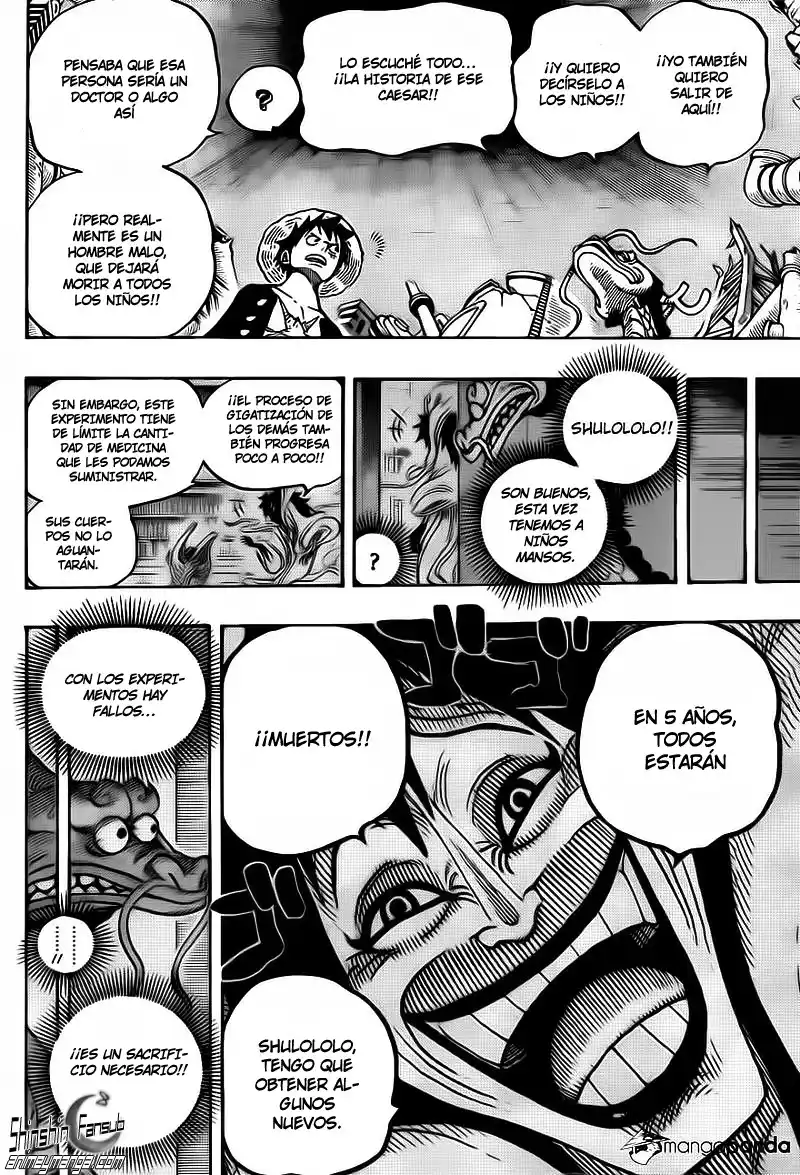 ONE PIECE Capitulo 685 página 12