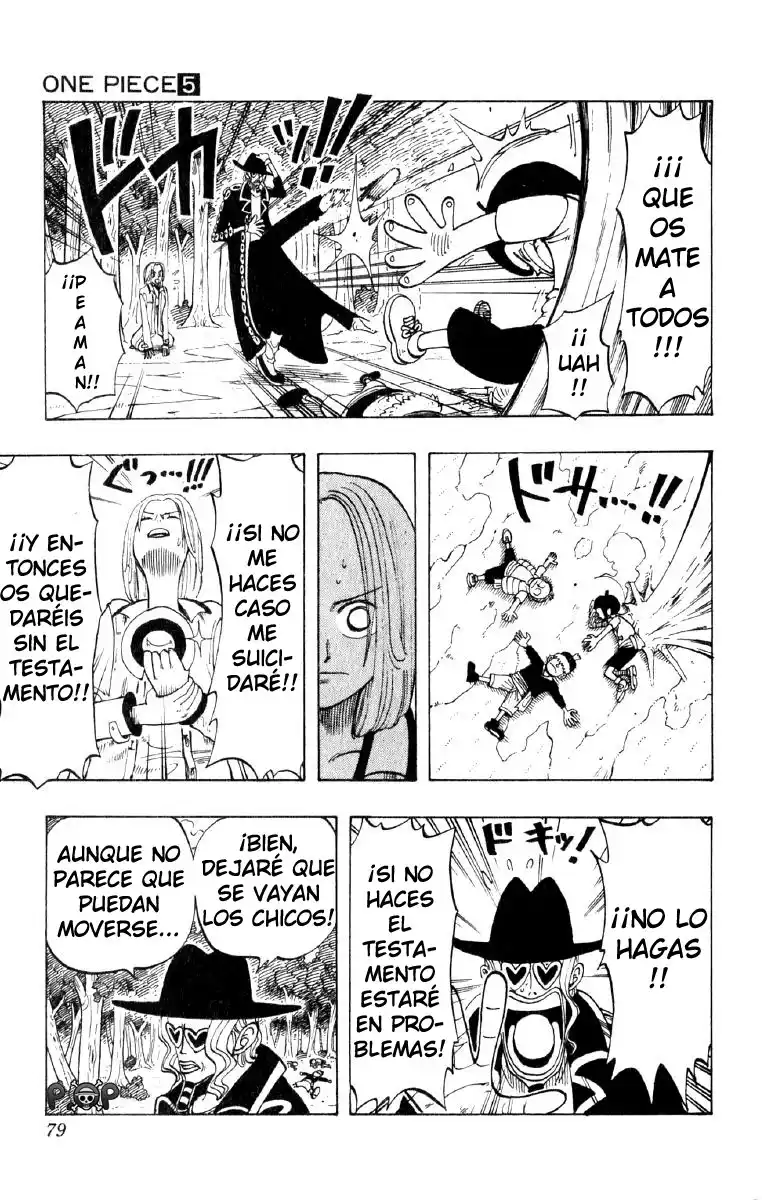 ONE PIECE Capitulo 39: "Por quien tocan las Campanas" página 9