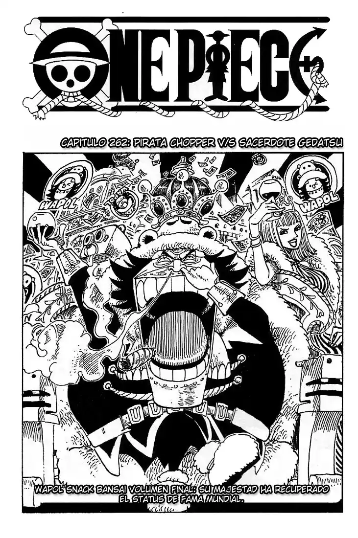 ONE PIECE Capitulo 262 página 1