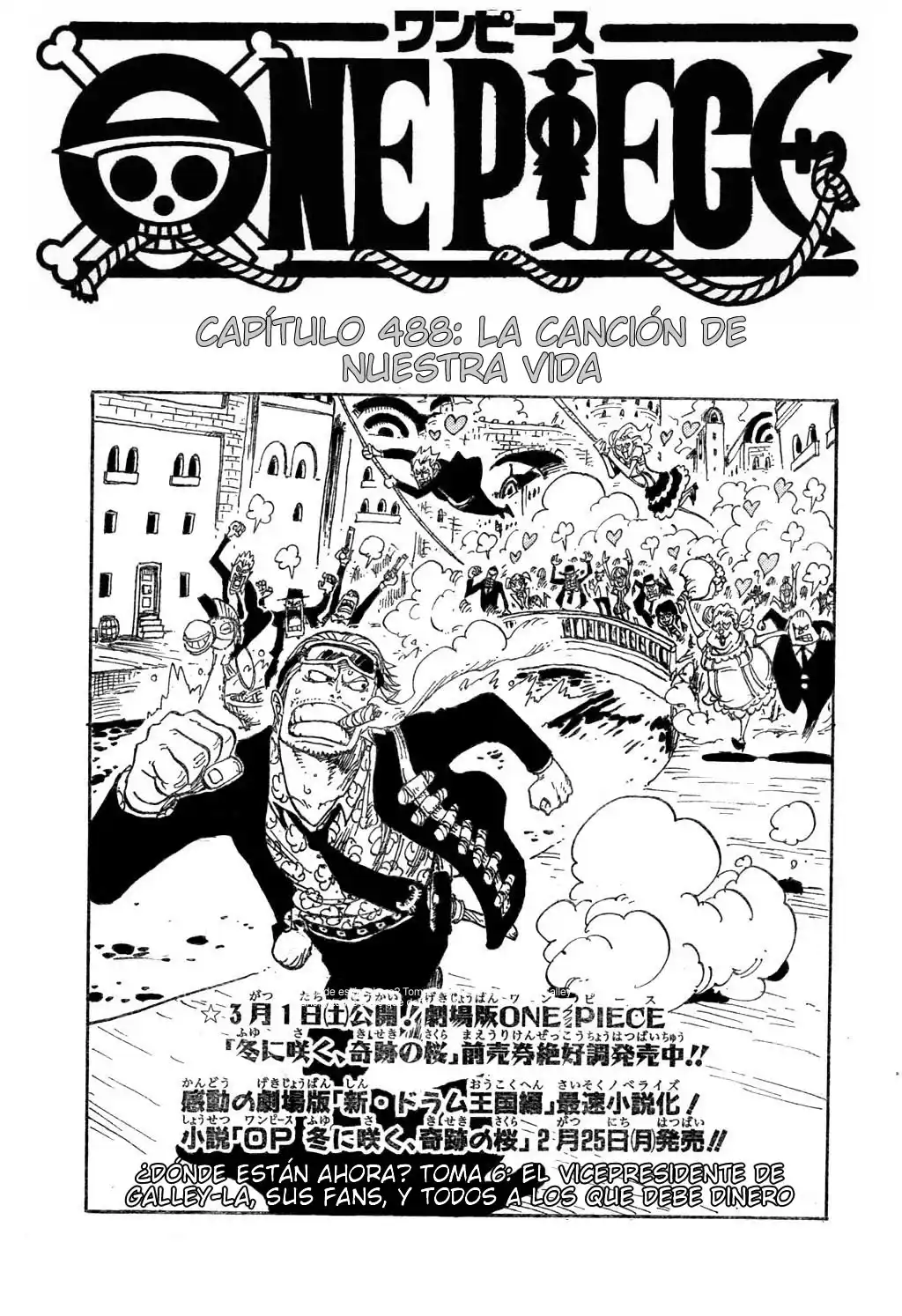 ONE PIECE Capitulo 488 página 1