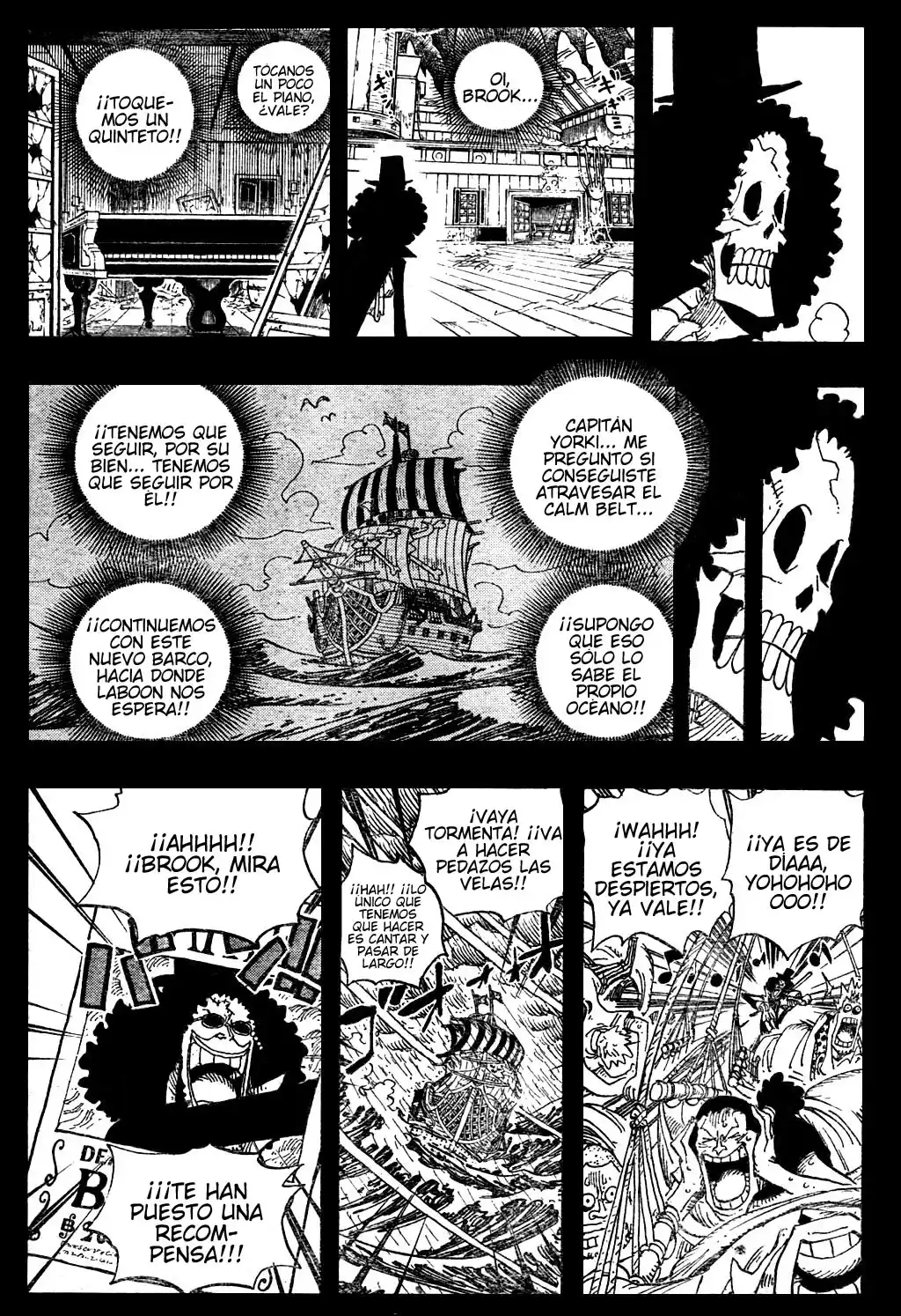 ONE PIECE Capitulo 488 página 5