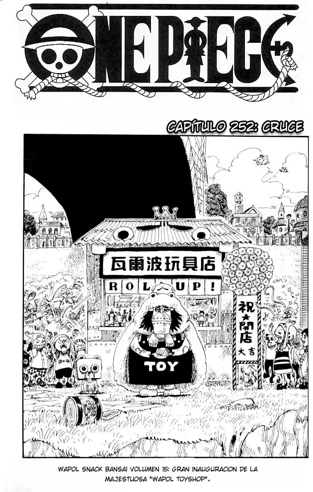 ONE PIECE Capitulo 252 página 1