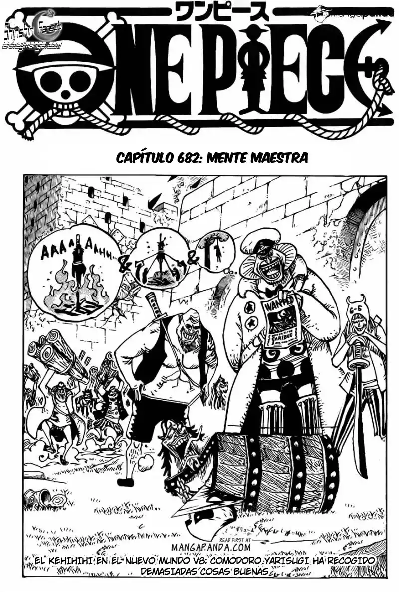 ONE PIECE Capitulo 682 página 1