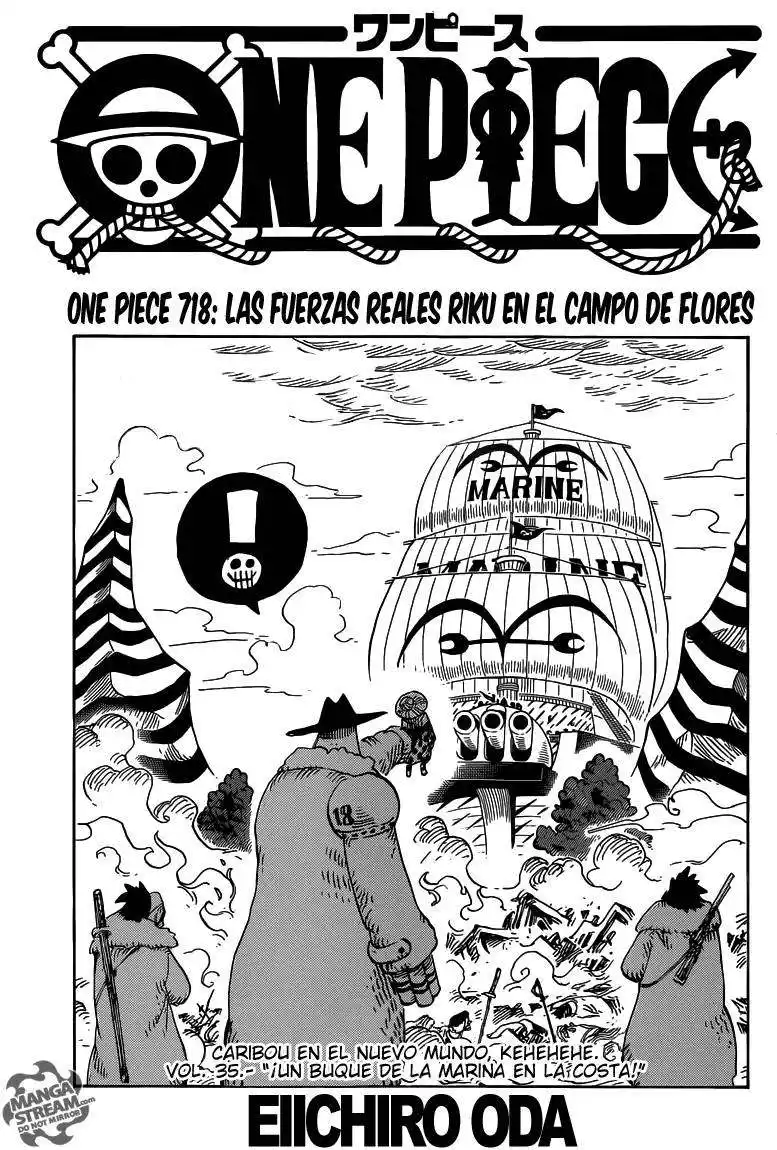 ONE PIECE Capitulo 718 página 2