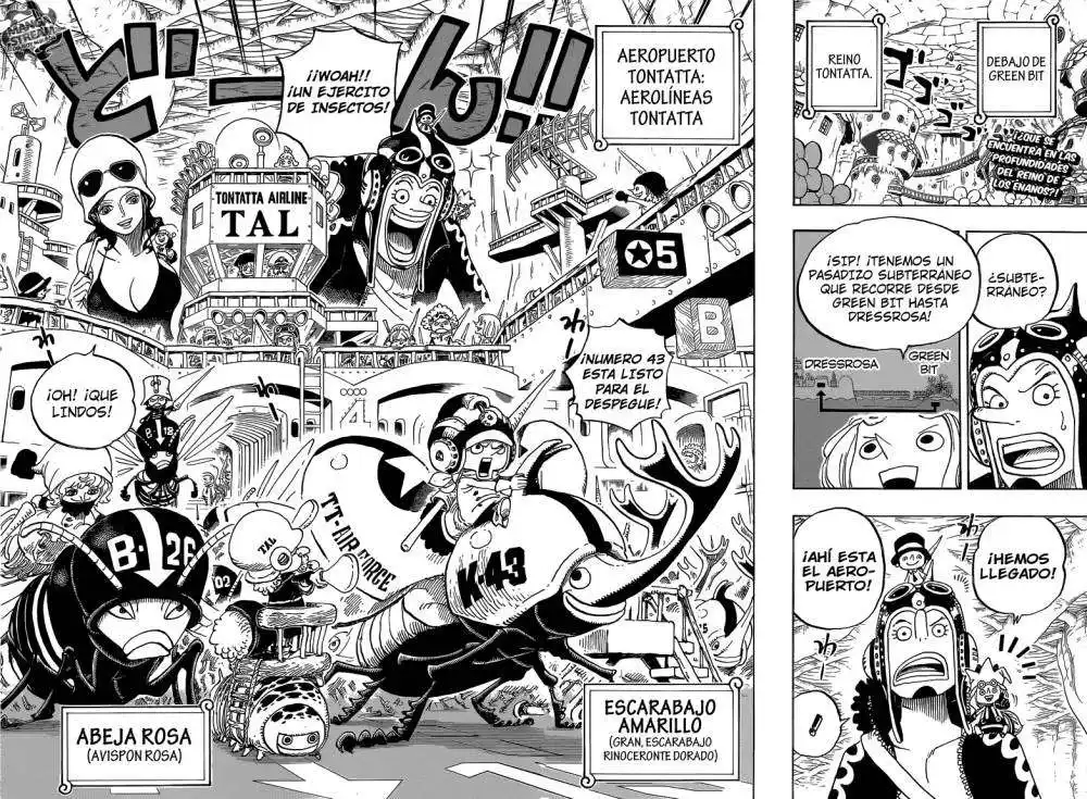 ONE PIECE Capitulo 718 página 3