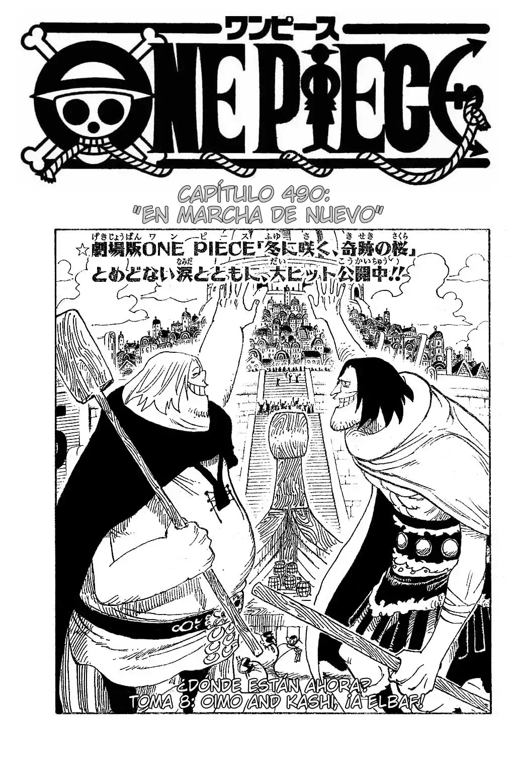 ONE PIECE Capitulo 490 página 1