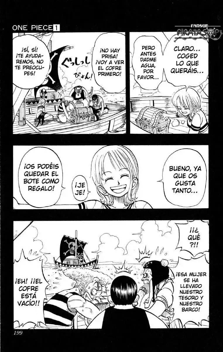 ONE PIECE Capitulo 8: "Introduciendo a Nami" página 11