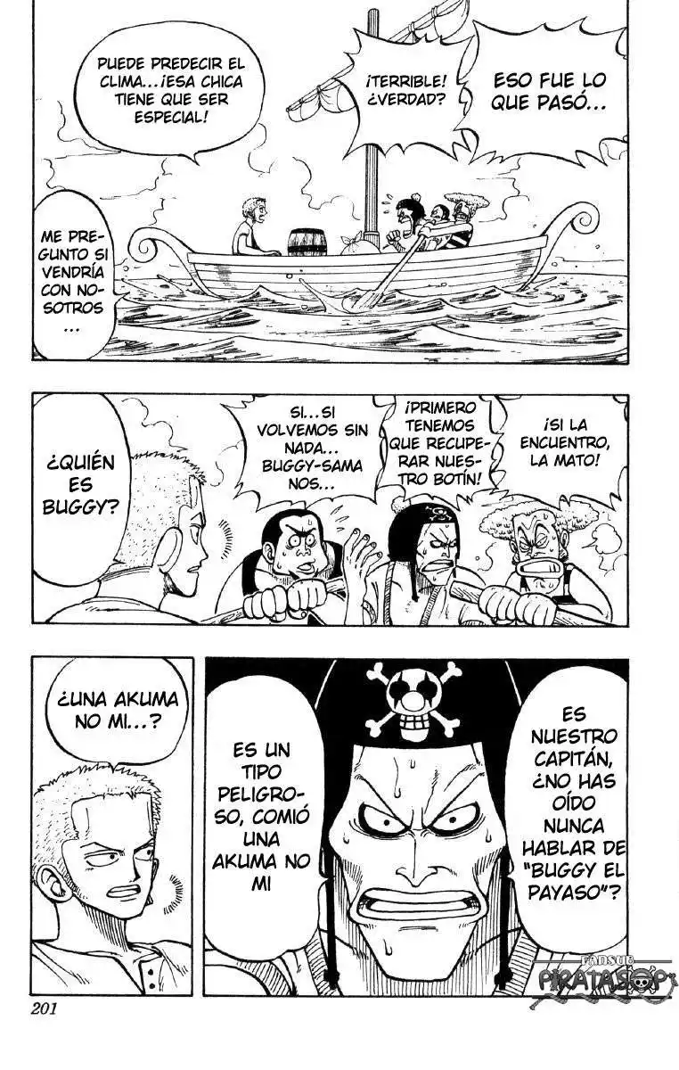 ONE PIECE Capitulo 8: "Introduciendo a Nami" página 13