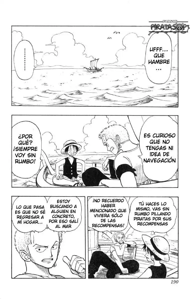 ONE PIECE Capitulo 8: "Introduciendo a Nami" página 2