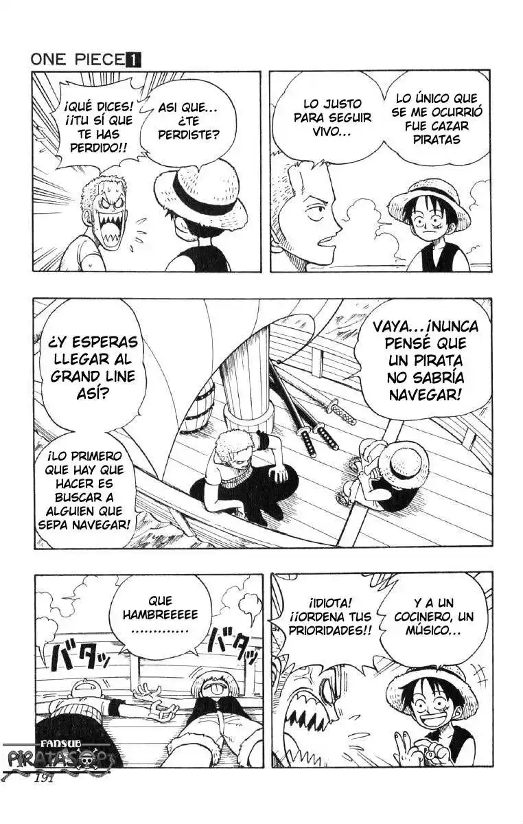 ONE PIECE Capitulo 8: "Introduciendo a Nami" página 3