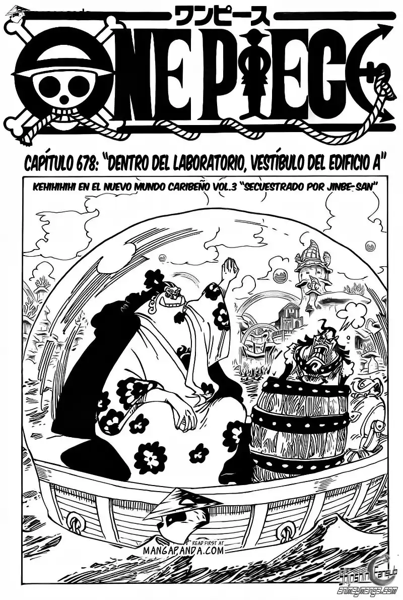 ONE PIECE Capitulo 678 página 1