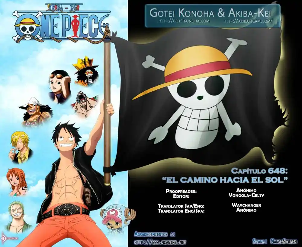 ONE PIECE Capitulo 648 página 1