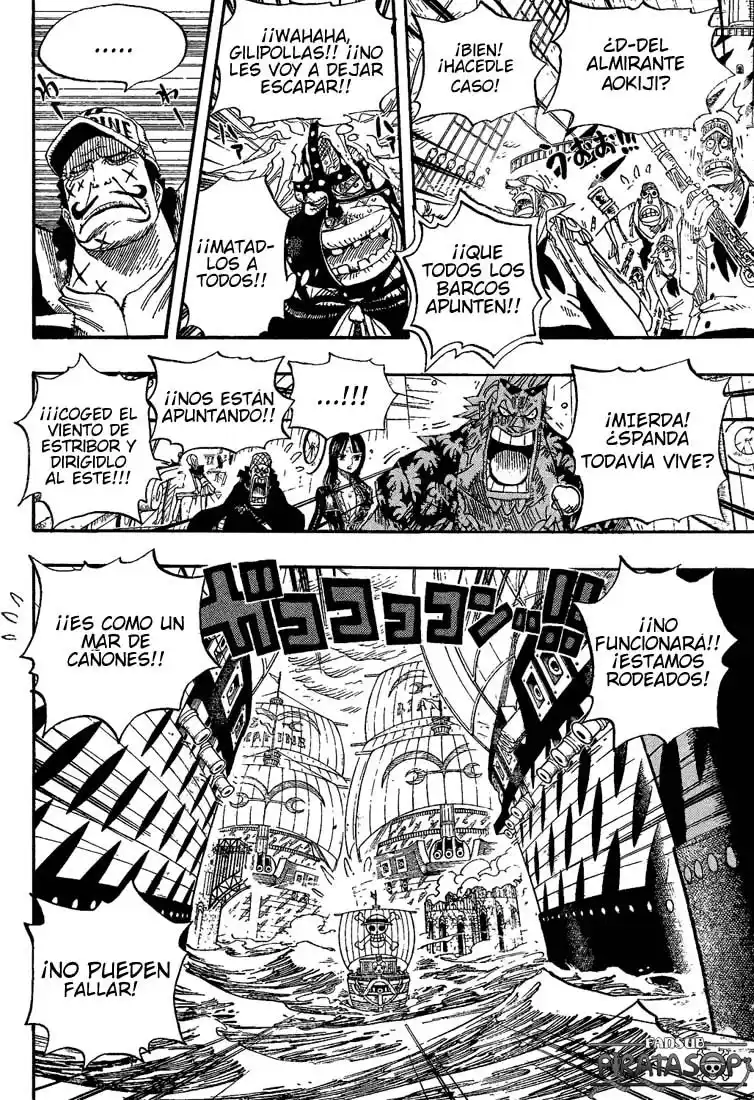 ONE PIECE Capitulo 429 página 6