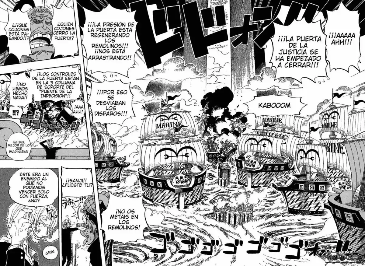 ONE PIECE Capitulo 429 página 8