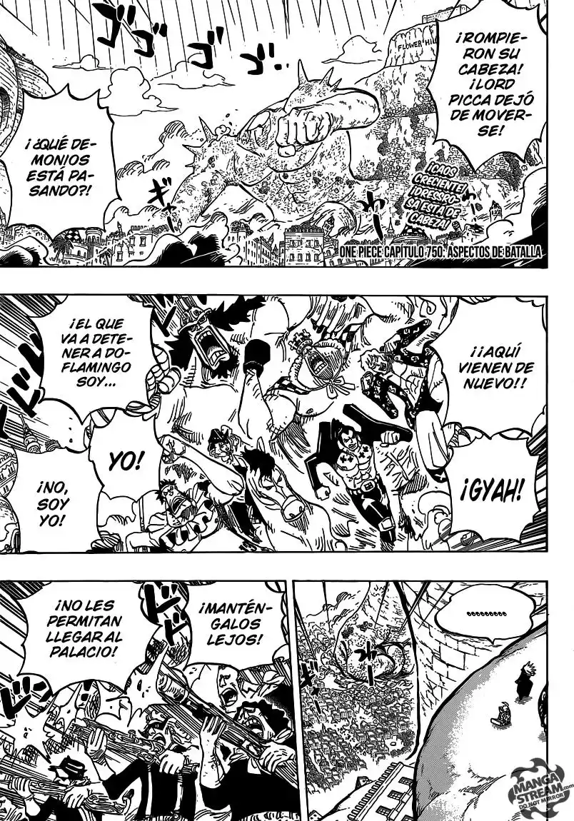 ONE PIECE Capitulo 750: capitulo 750 página 4