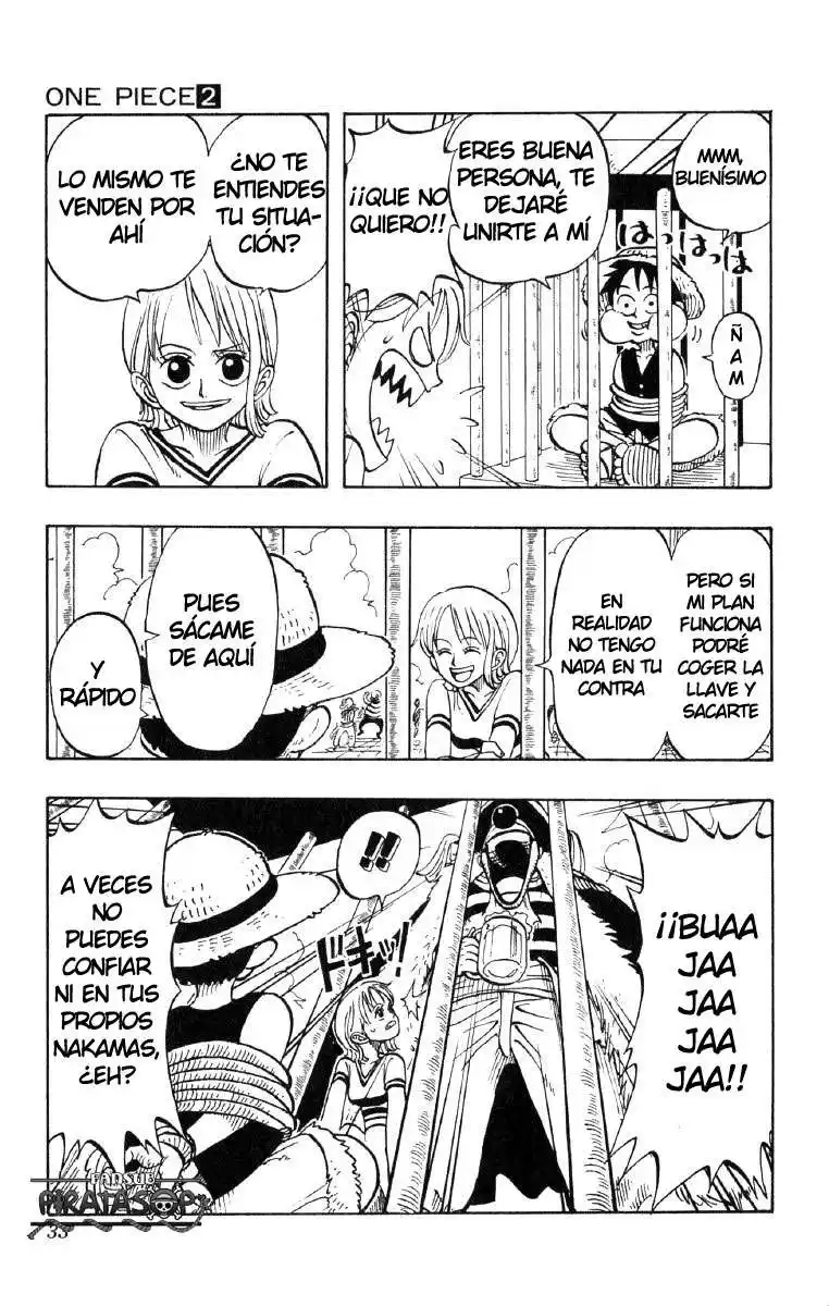 ONE PIECE Capitulo 10: "El incidente en el bar" página 5