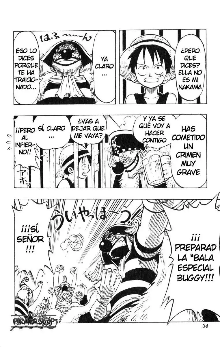 ONE PIECE Capitulo 10: "El incidente en el bar" página 6