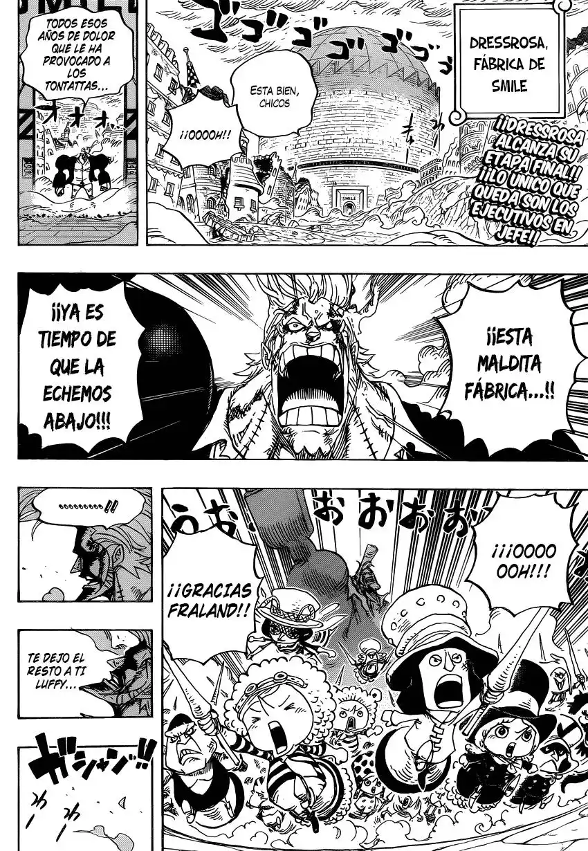 ONE PIECE Capitulo 776: Hero Del Coliseo página 3