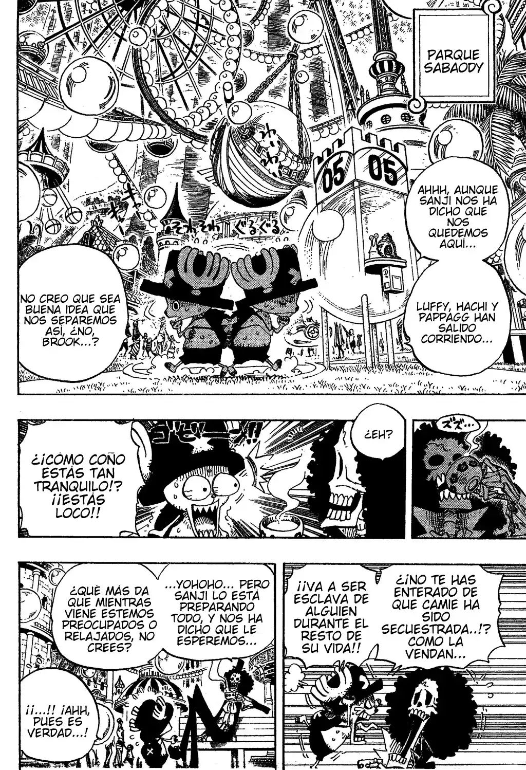 ONE PIECE Capitulo 500 página 4