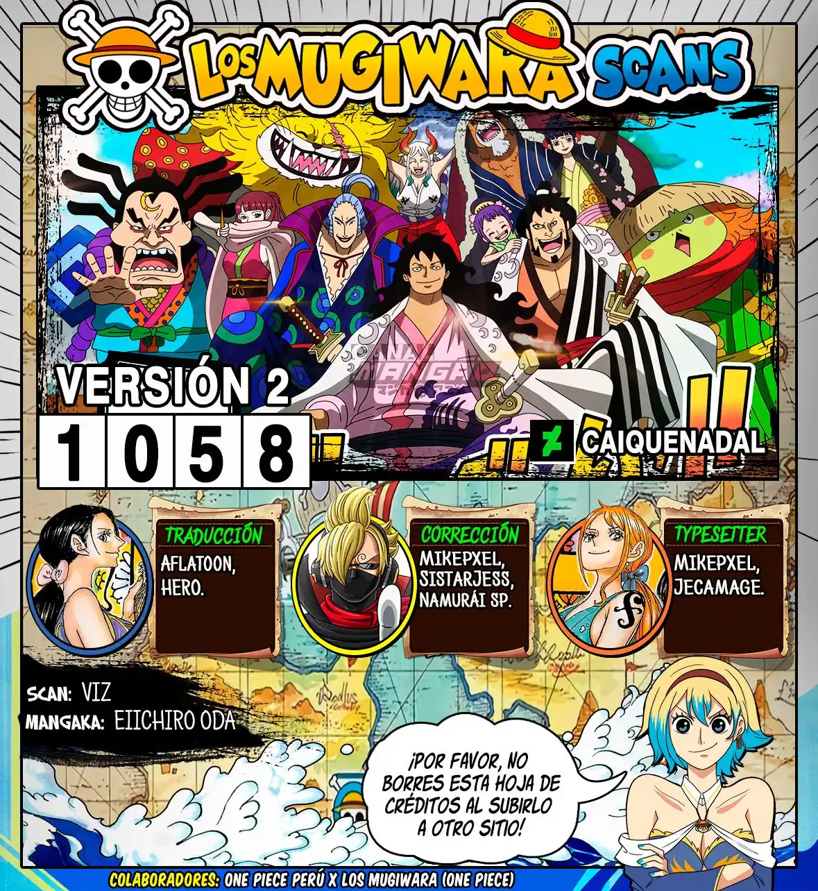 ONE PIECE Capitulo 1058 página 1